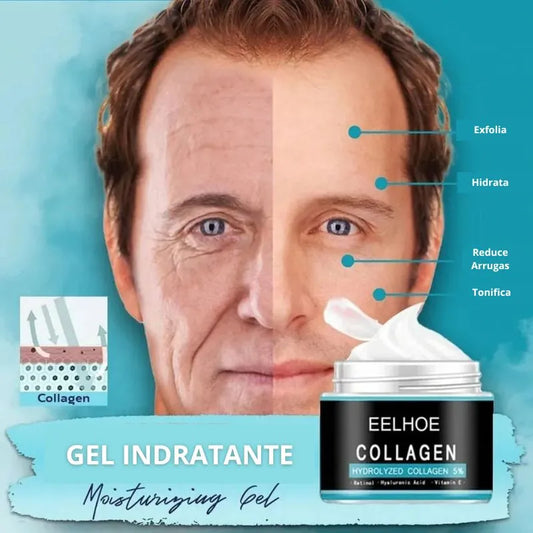 2X1 Colageno Hidrolizado EELHOE® - Crema Antiarrugas para hombre