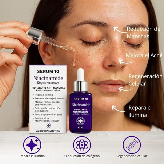 Niacinamida Serum 10 ® – Reduccion de manchas